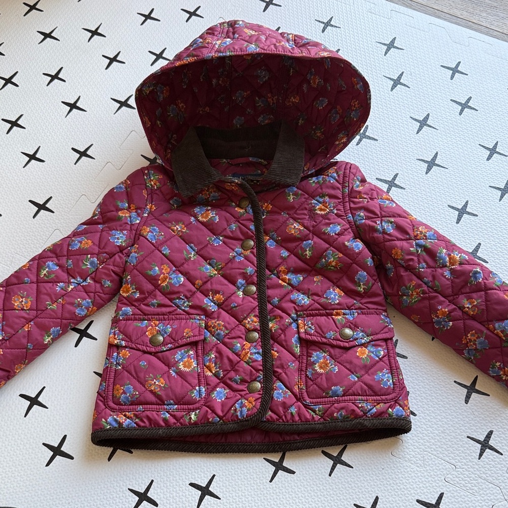 Polo Ralph Lauren Floral Quilted Jacket